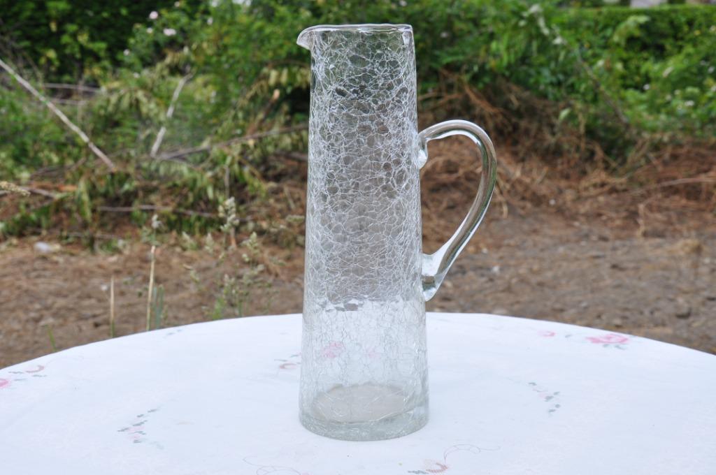 §  cruche de la cristallerie de boussu (2), Antiquités & Art, Antiquités | Verre & Cristal, Enlèvement ou Envoi
