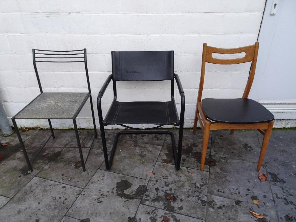 SET VINTAGE RETRO STOELEN AANVULLING SET DESIGN, Ophalen