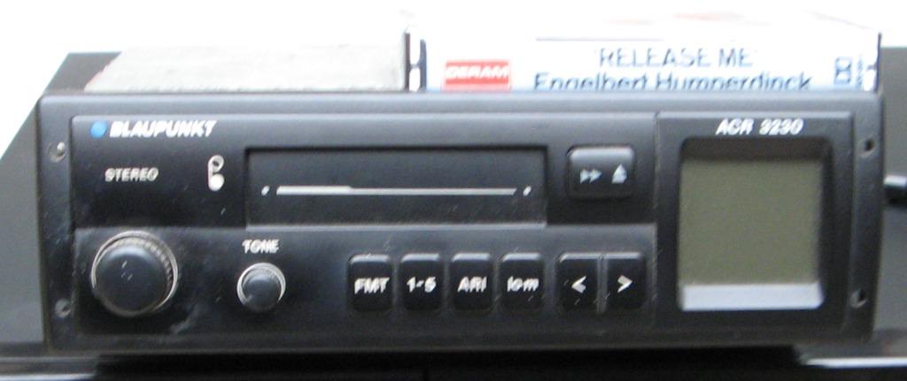 Autoradio Blaupunkt ACR 3230 met Cassette, Ophalen of Verzenden, Gebruikt