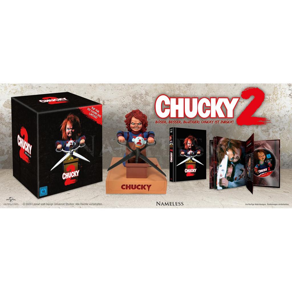 Buste van Chucky - gelimiteerde uitgave met mediabook, Collections, Enlèvement ou Envoi