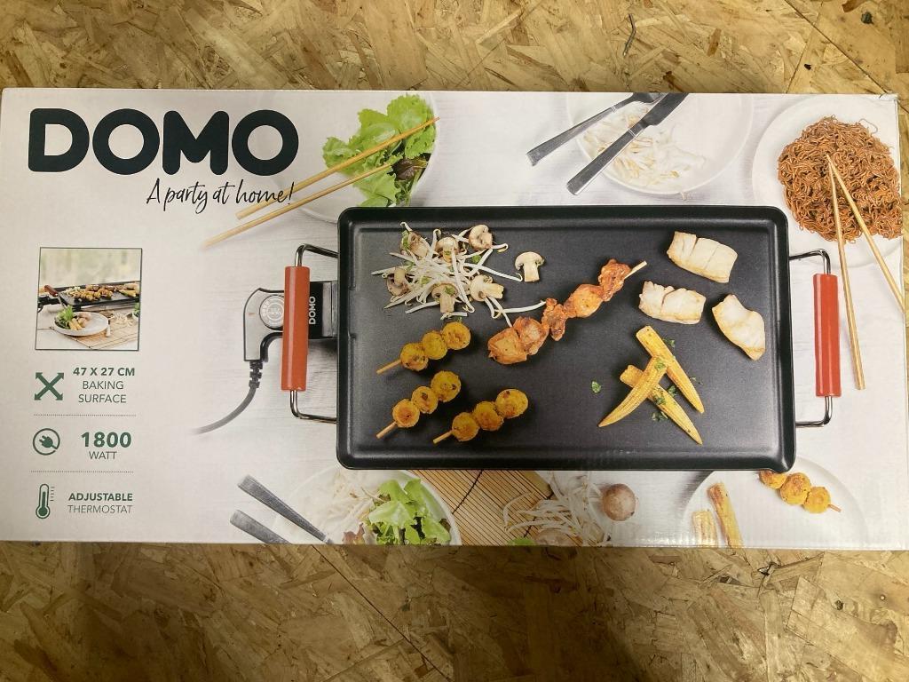 NOUVEAU : plaque de cuisson Domo Teppanyaki, Electroménager, Enlèvement, Neuf, Gril de table