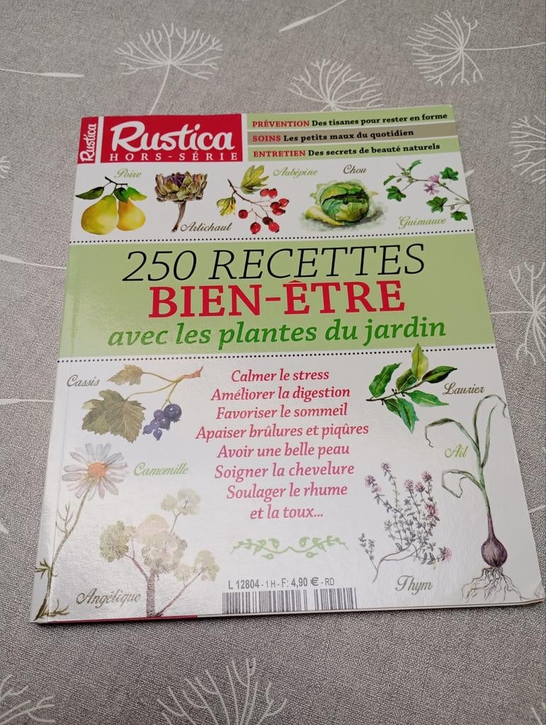 250 recettes bien-être, Livres, Enlèvement ou Envoi, Comme neuf