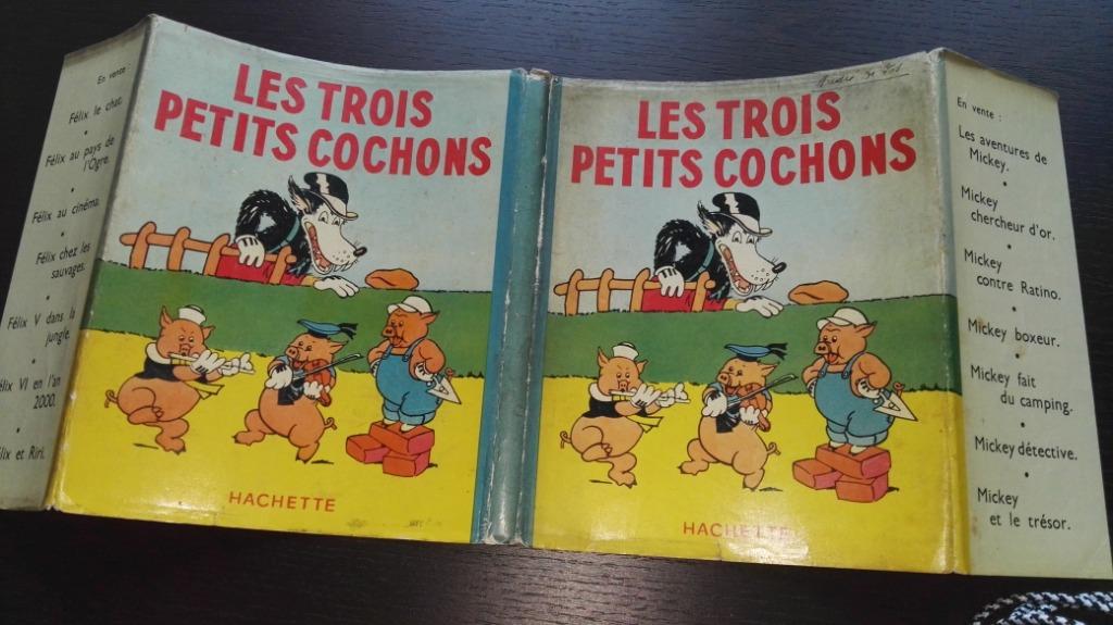 Walt Disney - Les trois petits cochons - Hachette - 1934, Enlèvement ou Envoi