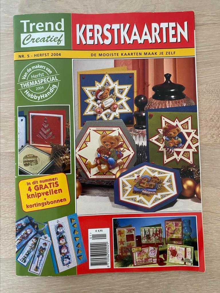 Boek Trend Creatief Kerstkaarten, Livres, Loisirs & Temps libre, Enlèvement ou Envoi, Neuf, Scrapbooking et Bricolage
