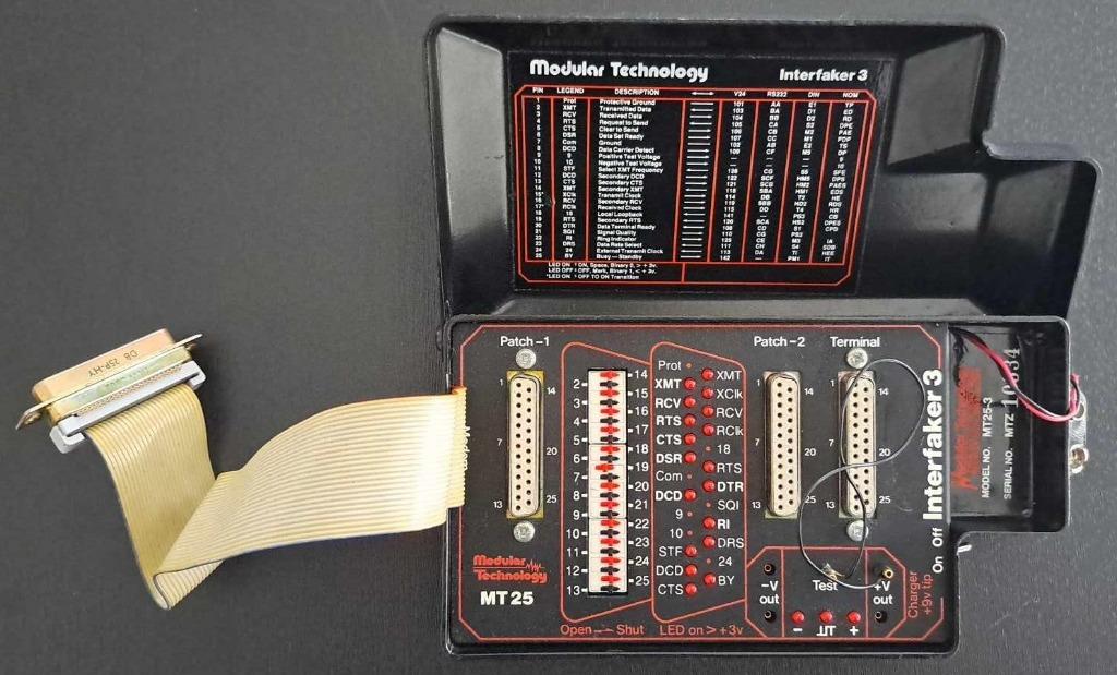 Modular Technology Interfaker 3 MT25-3 Tester, Ophalen of Verzenden, Zo goed als nieuw