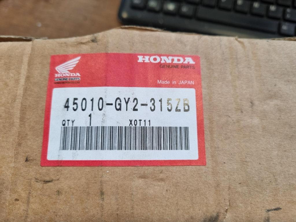 Honda remankerplaat nr 45010GY2315 ZB origineel Honda Vision, Enlèvement ou Envoi, Neuf, Autres types, Honda