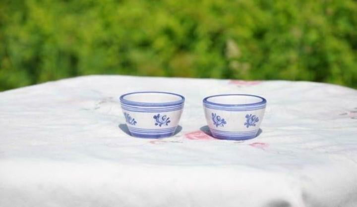 2 pochons sel et poivre sars la bruyère, Antiquités & Art, Antiquités | Céramique & Poterie, Enlèvement ou Envoi
