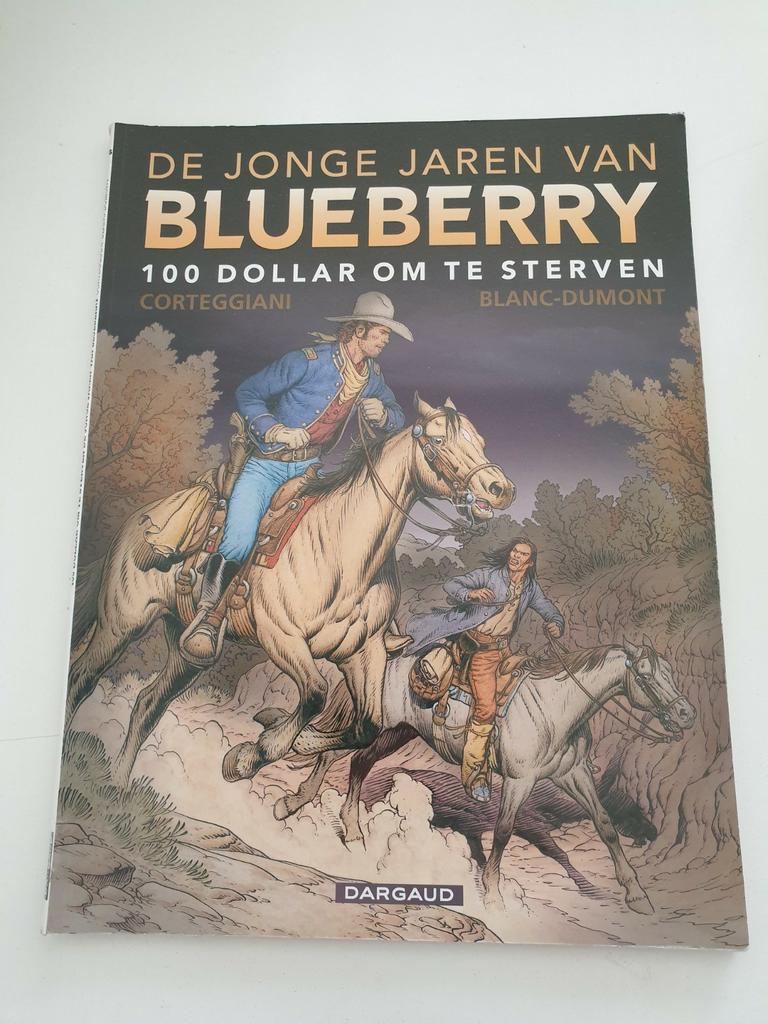 De jonge jaren van BLUEBERRY NR 16 100 Dollar om te sterven, Ophalen of Verzenden, Zo goed als nieuw, M. Blanc-Dumont; Corteggiani
