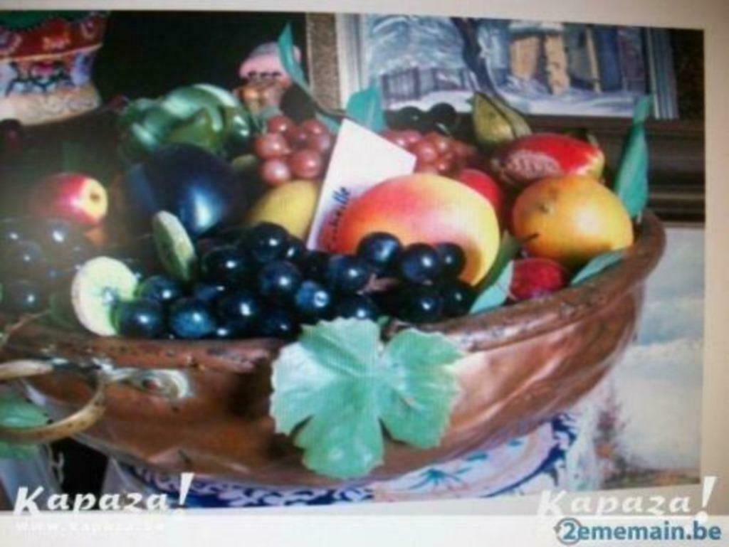 antique bassine en cuivre rouge  non garnie, Enlèvement, Cuivre