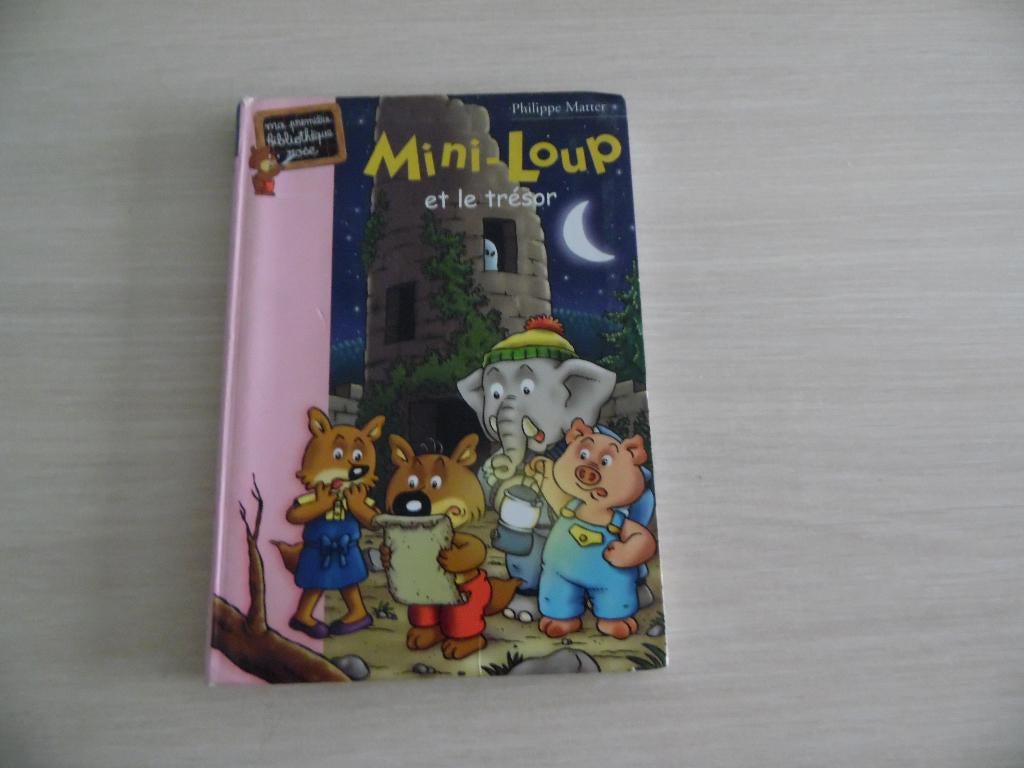 MINI-LOUP ET LE TRÉSOR, Livres, Enlèvement ou Envoi, Fiction général, Philippe Matter, Comme neuf