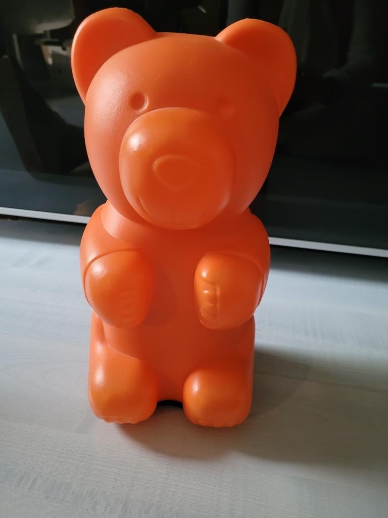 Spaarpot oranje beer, Verzamelen, Ophalen