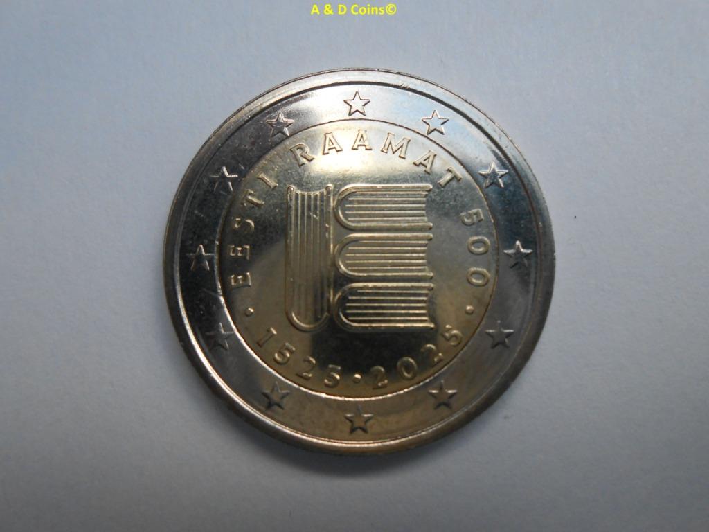 Estland 2 Euro cc 2025, Timbres & Monnaies, Monnaies | Europe | Monnaies euro, Enlèvement ou Envoi, Estonie, 2 euros, Monnaie en vrac