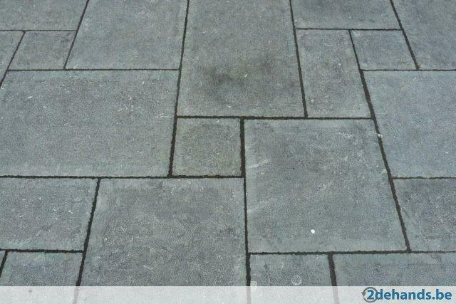 Verouderde rustieke terras tegels Patio , Romeinsverband, Tuin en Terras, Tegels en Klinkers, Ophalen, Nieuw