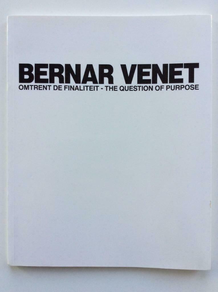 Bernar Venet, Omtrent de finaliteit/The question of purpose, Ophalen of Verzenden