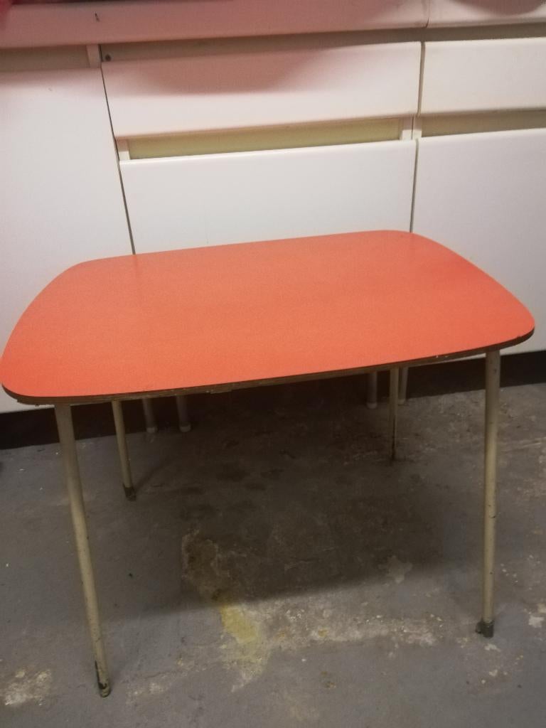 petite table enfant vintage en formica 1960, Enlèvement