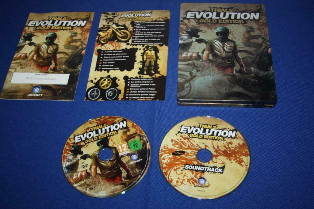 Trials Evolution Gold Edition Metal case PC DVD rom , CD-rom, Games en Spelcomputers, Games | Pc, Racen en Vliegen, Eén computer