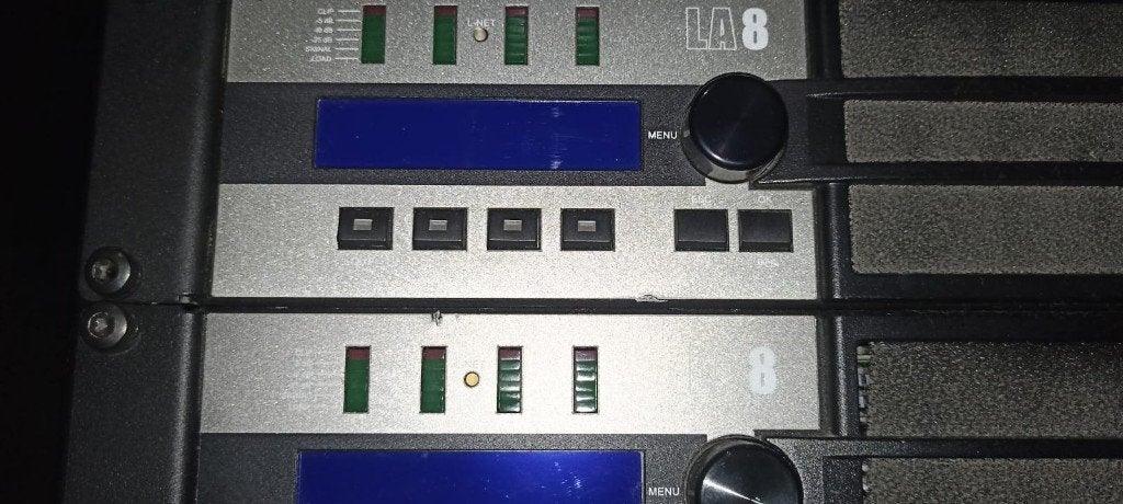 Rack L-Acoutics LA8, Ophalen, Zo goed als nieuw, 1000 watt of meer, P.A.