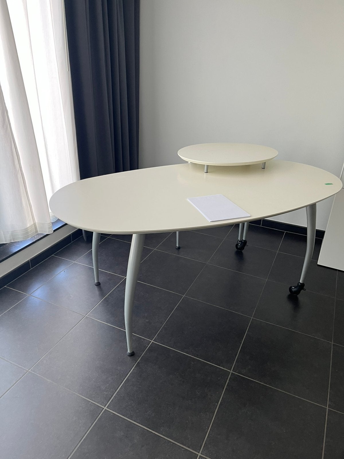 Bureau, Maison & Meubles, Bureaux, Enlèvement, Rehausseur, Comme neuf, Blanc