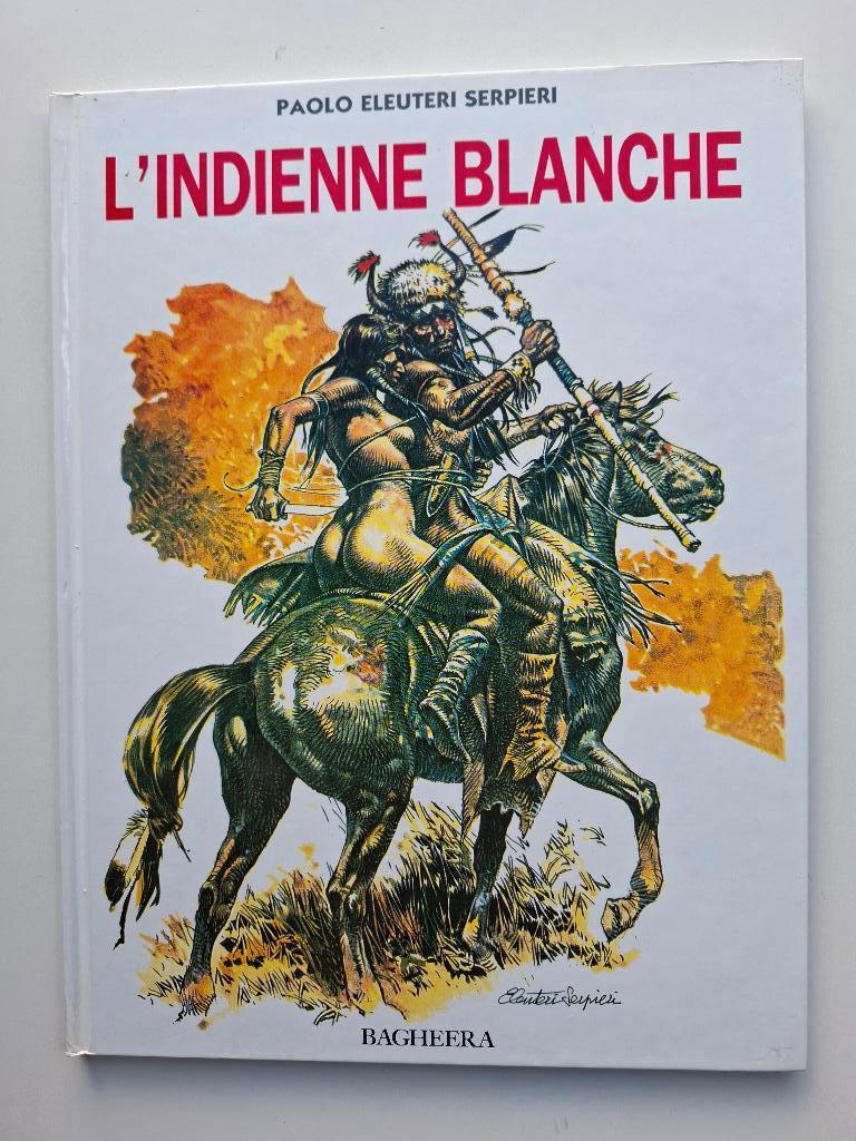 L'INDIENNE BLANCHE SERPIERI TBE REED 1994, Livres, Une BD, Enlèvement ou Envoi, Comme neuf