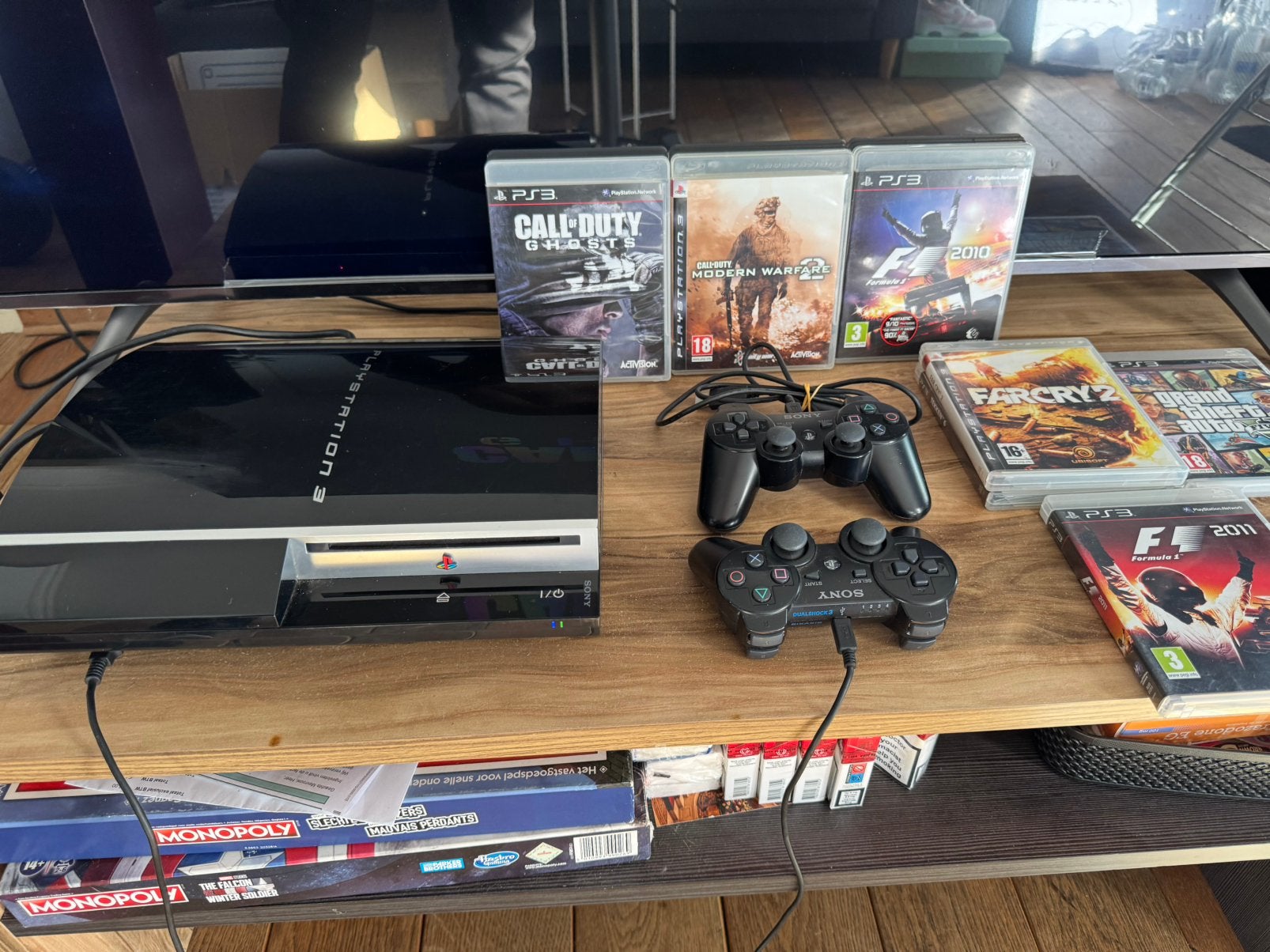 Playstation 3 + 7 spellen, Games en Spelcomputers, Spelcomputers | Sony PlayStation 3, Ophalen of Verzenden, Zo goed als nieuw