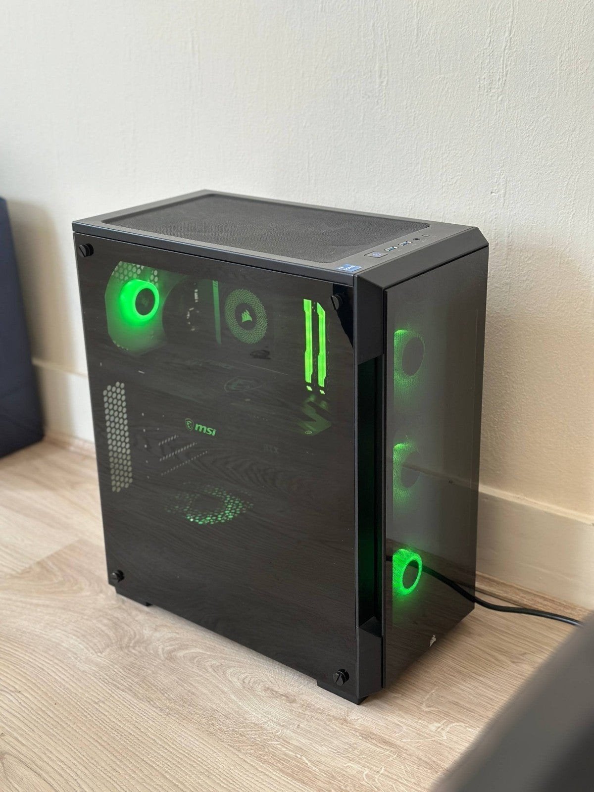 PC Gamer Corsair I7 12700KF - RTX 3060, Computers en Software, Ophalen, SSD