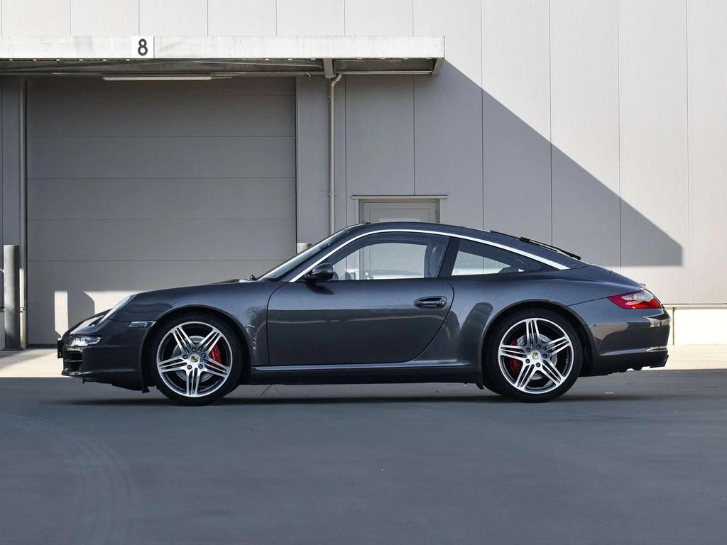 Porsche 911 997 911 Targa 4S - Slate Grey Metallic, Auto's, Porsche, Automaat, 4 zetels, Gebruikt, Leder