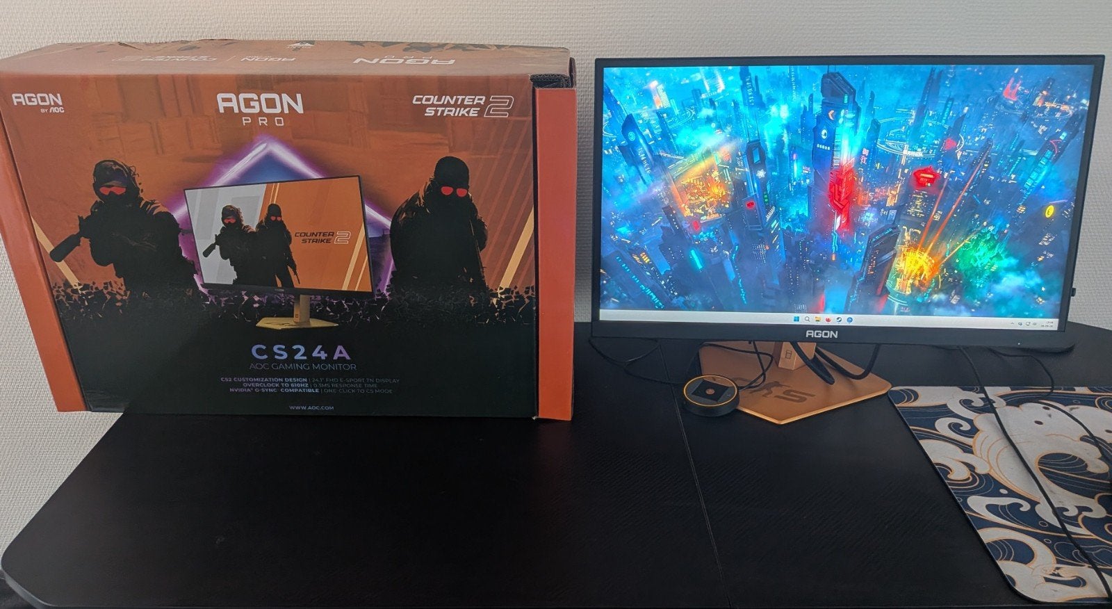 AOC AGON PRO, Gaming, AOC, Enlèvement, LED