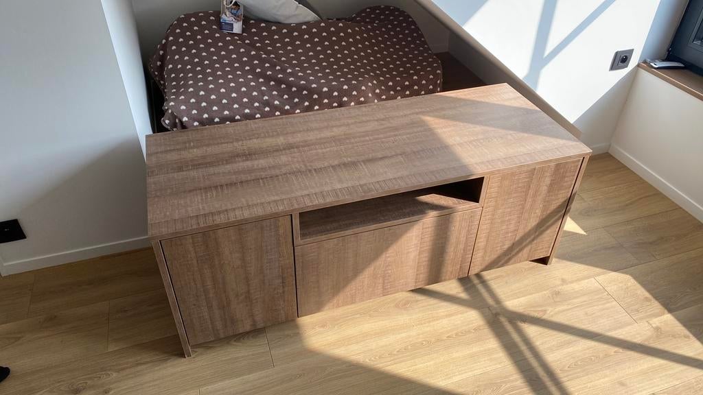 Tv meubel, Ophalen, 100 tot 150 cm, Zo goed als nieuw, Minder dan 100 cm