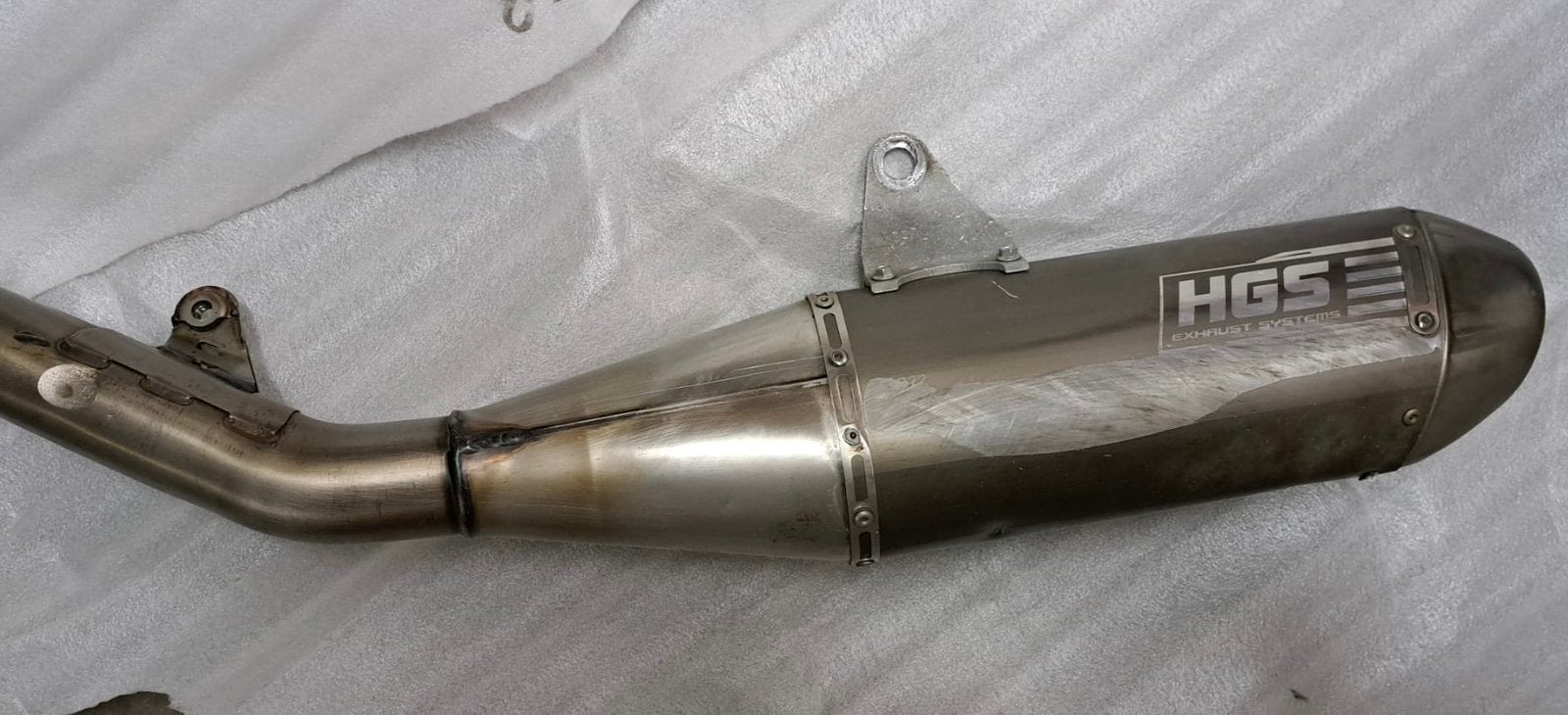 Pot d'échappement Honda CRF250 HGS, Motos, Enlèvement ou Envoi, Utilisé