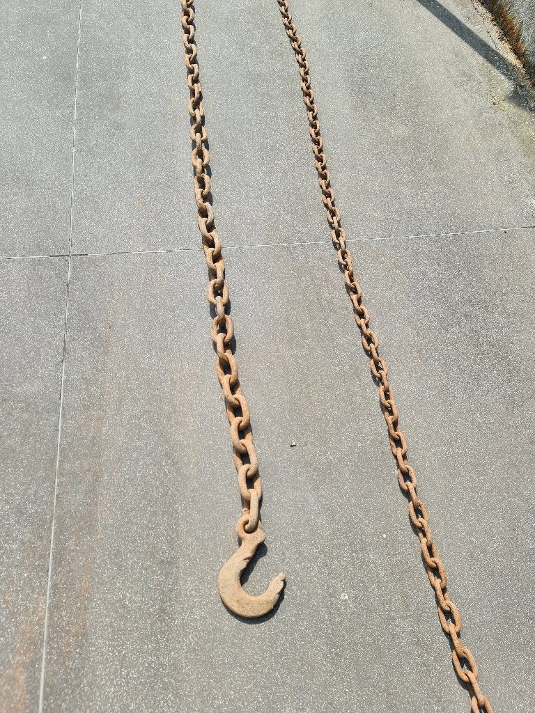 zware sleepketting, ketting takel, 4 meter, Ophalen, Zo goed als nieuw