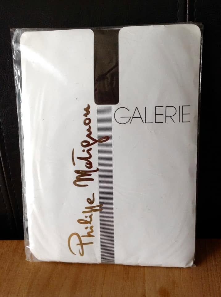 Collants Vintage  Philippe Matignon GALERIE 40D Moka G.3/L, Neuf, Enlèvement ou Envoi, Taille 44/46 (L), Brun