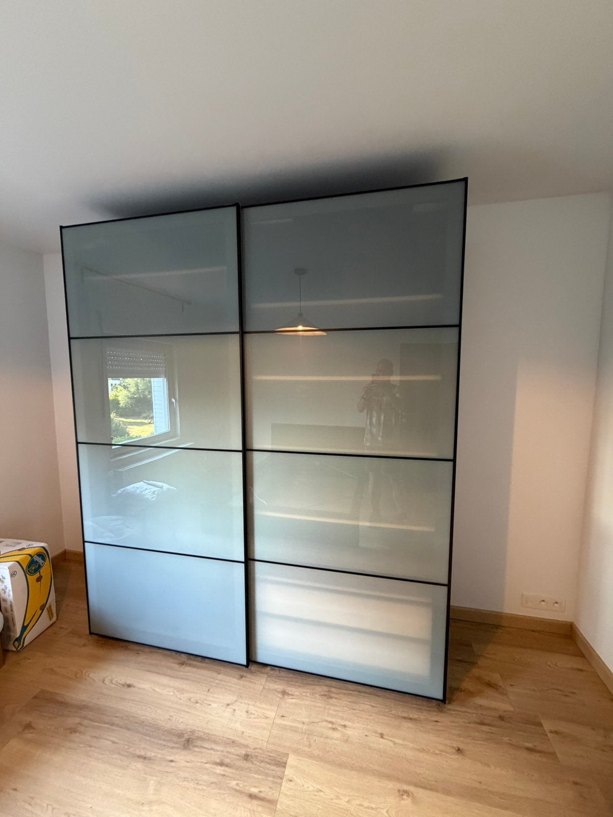 Garde robe ikea portes coulissantes, Enlèvement, Comme neuf