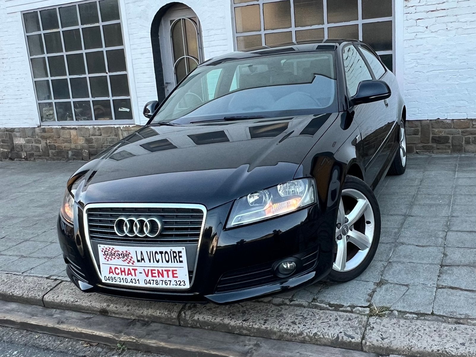 Audi A3 S-Line 3 portes 2.0TDi 2010année 100kw 0032478767323, Auto's, Zwart, 4 cilinders, Zwart, 115 g/km