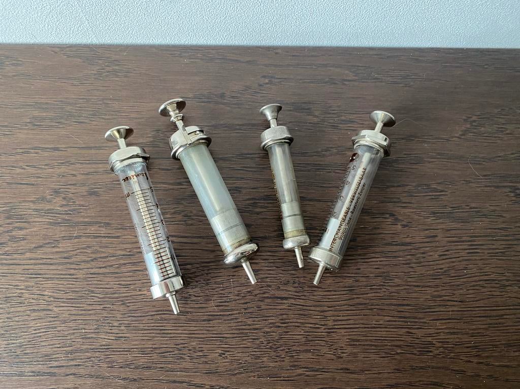 Vintage glazen spuiten, Antiek en Kunst, Ophalen