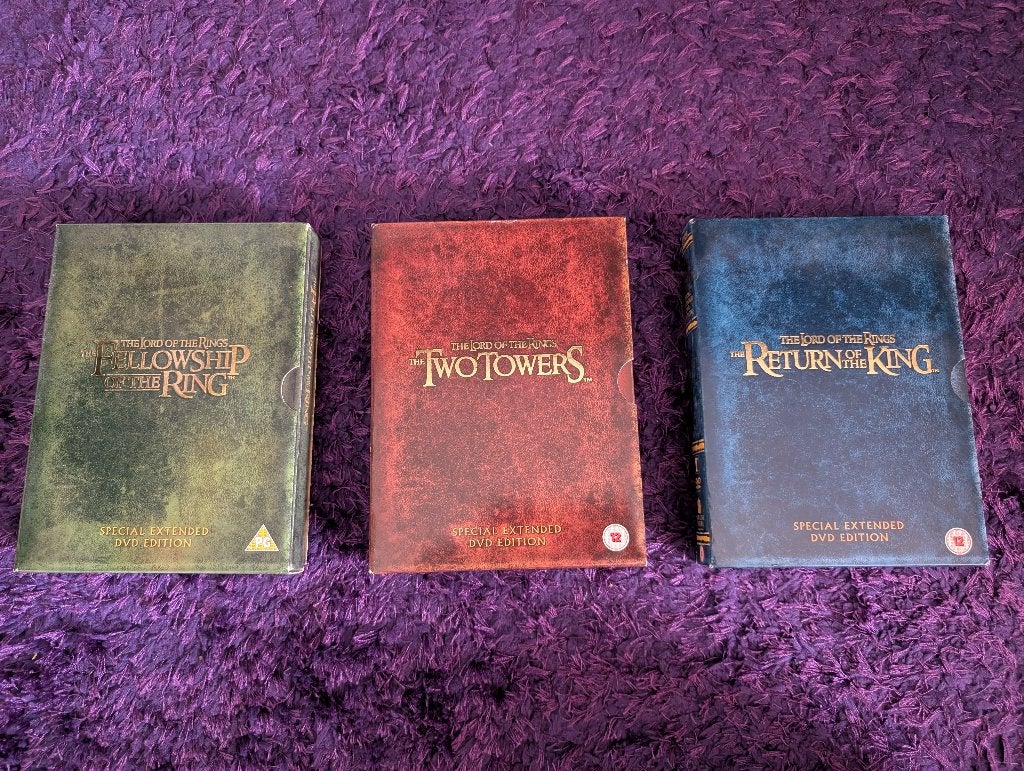 Lord of the Rings Extended editions DVD, Verzamelen, Ophalen of Verzenden, Zo goed als nieuw, Overige typen