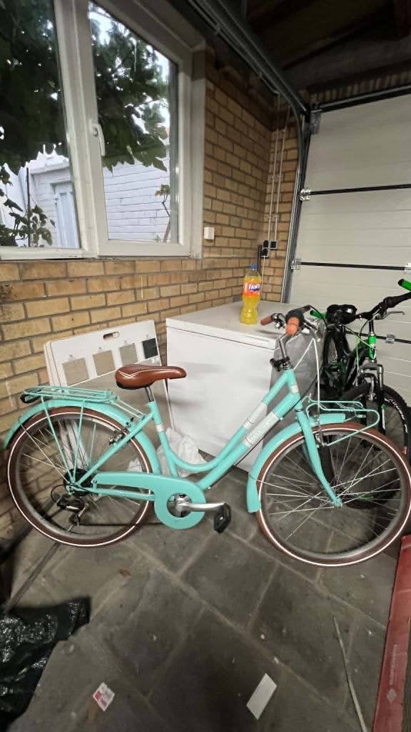 meisjes fiets, Fietsen en Brommers, Handrem, Ophalen, 26 inch of meer, Minerva