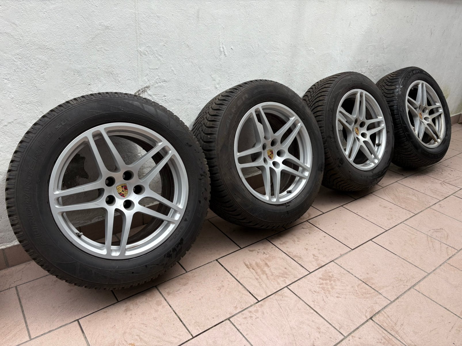4 Jantes Porsche 18" d’origine [7,5mm], Autos : Pièces & Accessoires, Pneus et Jantes, Pneus hiver, 18 pouces, Enlèvement
