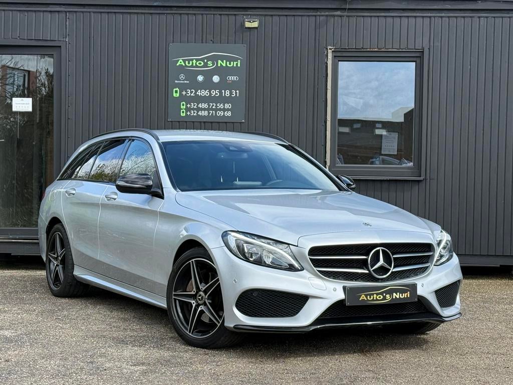 Mercedes-benz c200d amg 2017 diesel automaat, Auto's, Achterwielaandrijving, Leder, 5 deurs, Te koop