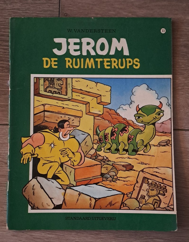33 - Jerom - De Ruimterups, Boeken, Gelezen, Willy Vandersteen, Eén stripboek, Ophalen of Verzenden