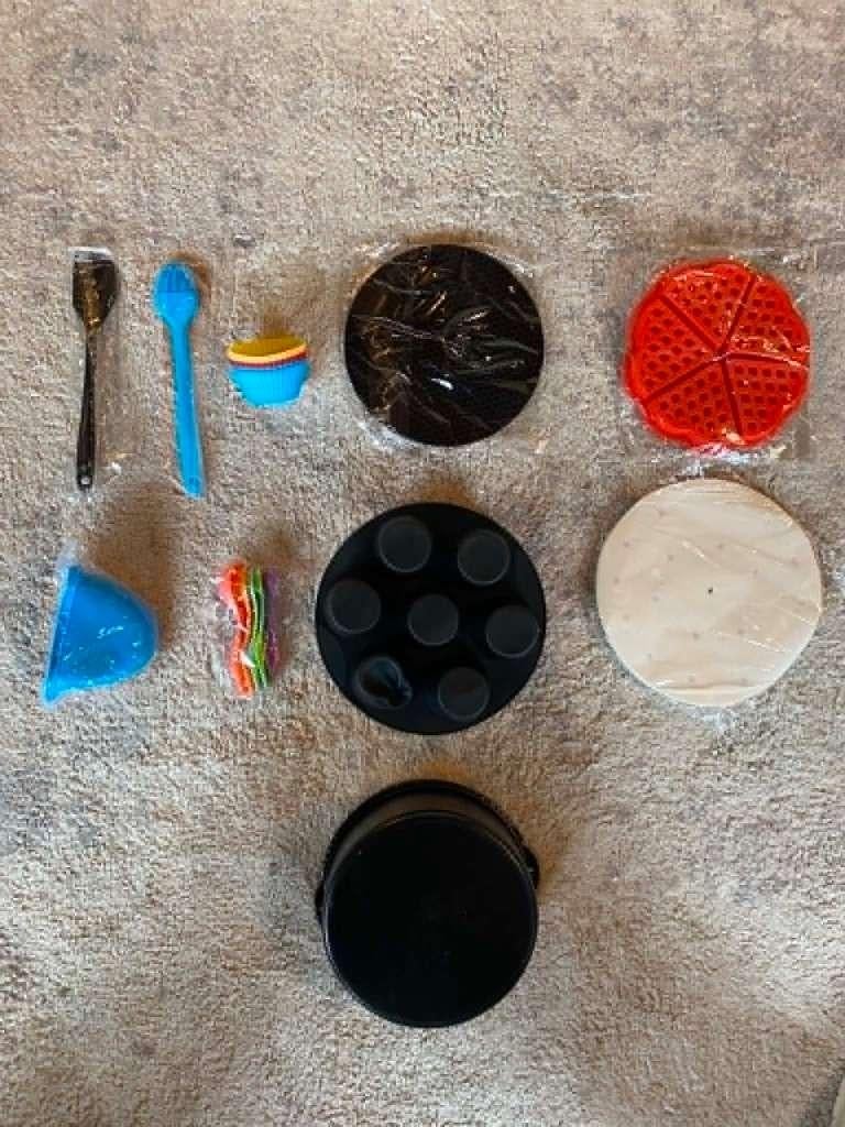 Accessoires voor heteluchtfriteuse, 20 cm, Ophalen of Verzenden, Zo goed als nieuw, X, X