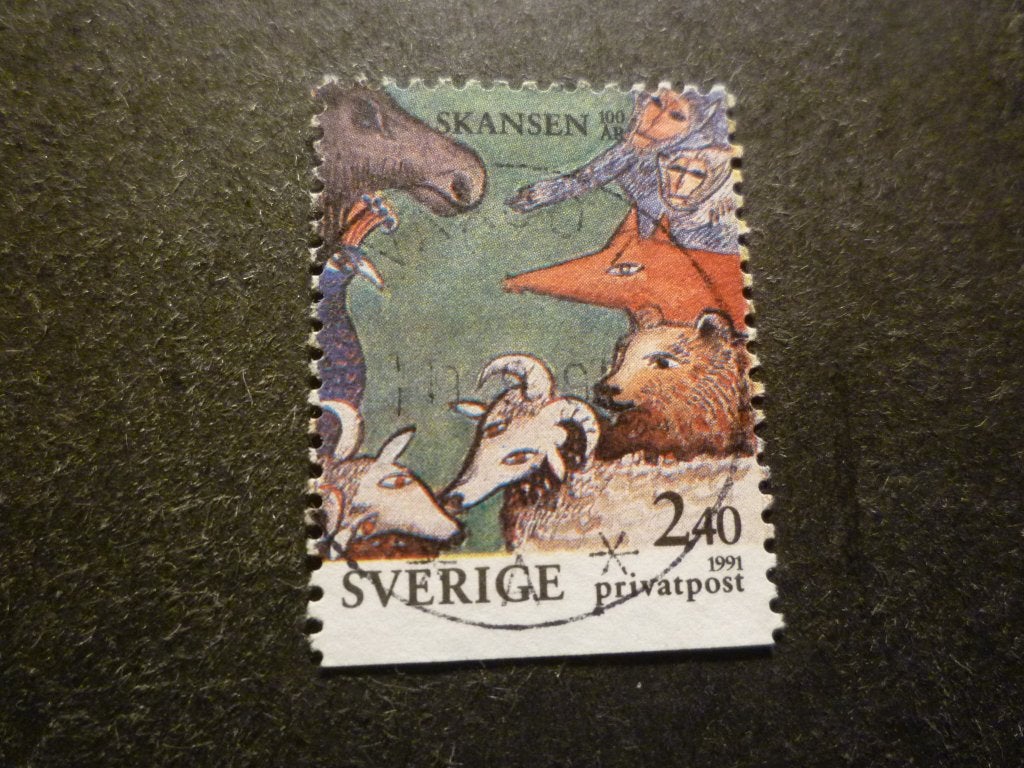 Zweden/Suède 1991 Mi 1671(o) Gestempeld/Oblitéré, Verzenden, Zweden
