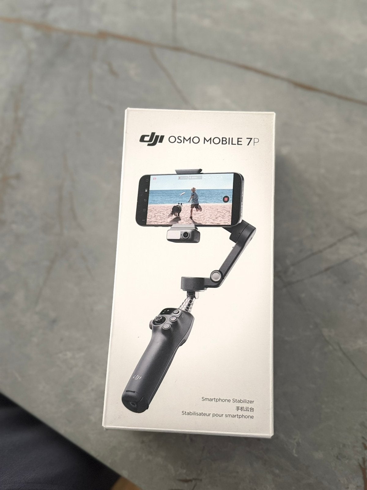 Stabilisateurs dji osmo mobile 7p, Neuf, DJI, Enlèvement, Stabilisation sur 3 axes