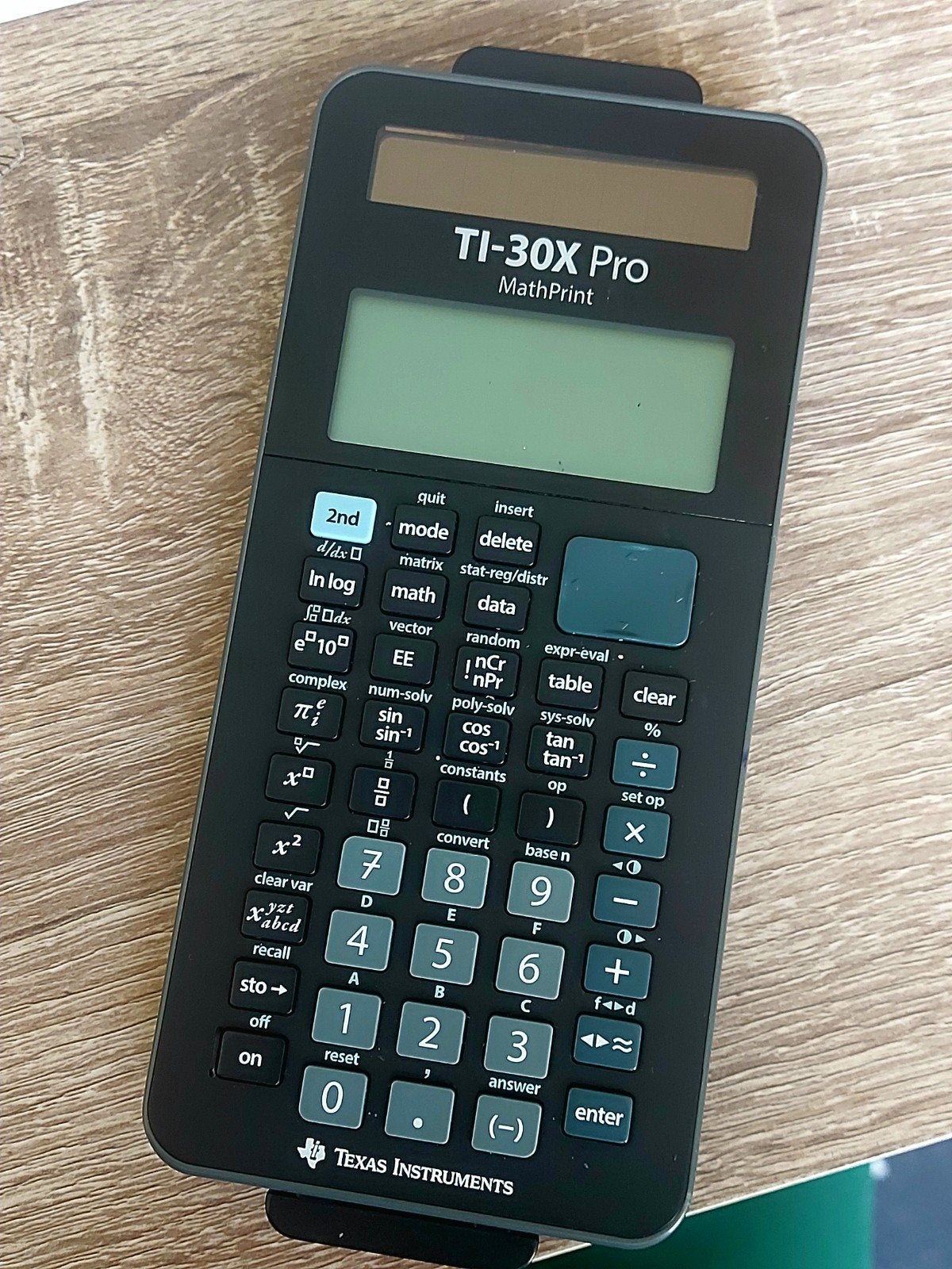 Rekenmachine Texas instruments TI-30x Pro Mathprint, Divers, Enlèvement, Comme neuf