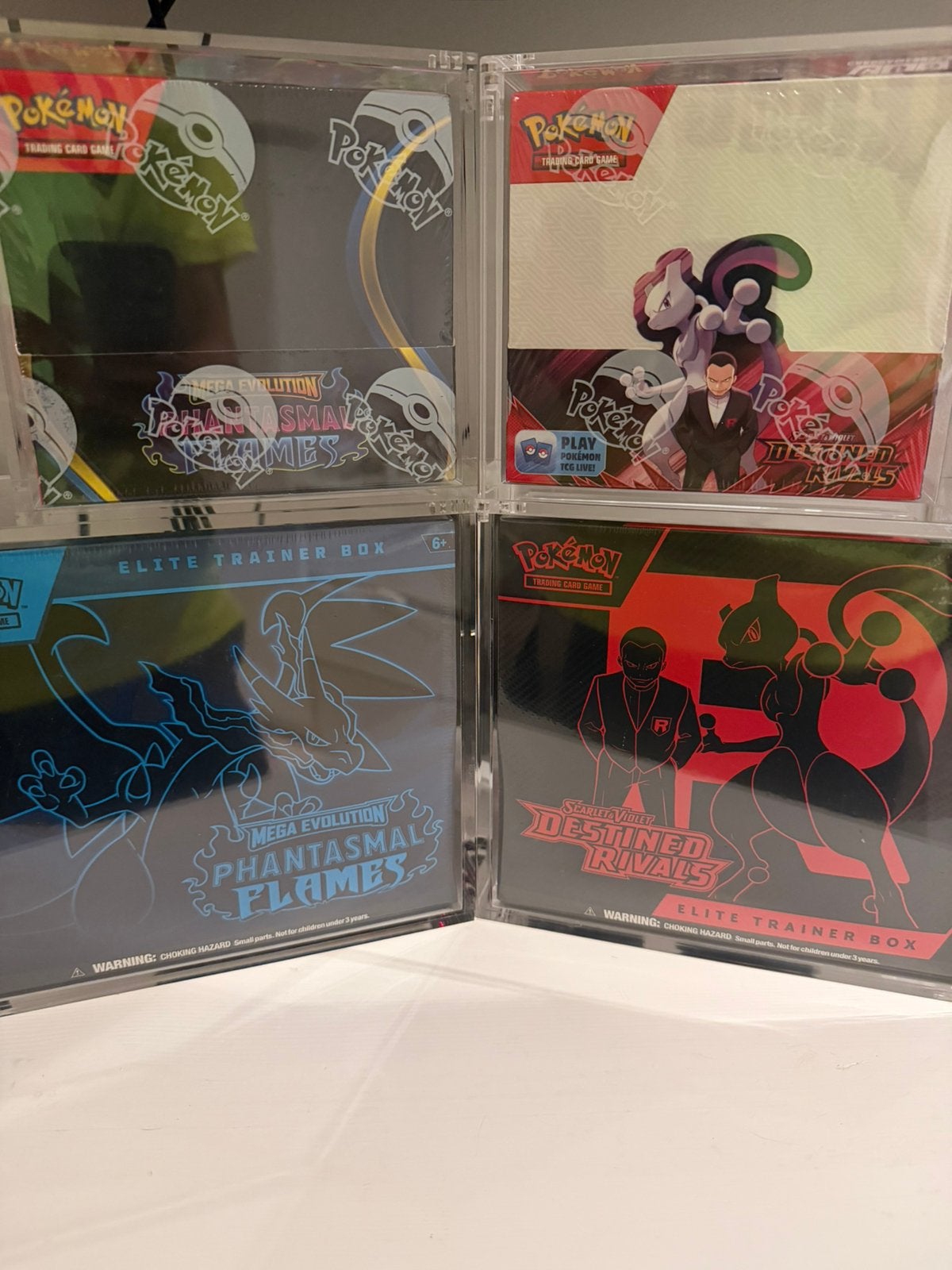 Pokemon sealed, Ophalen, Nieuw