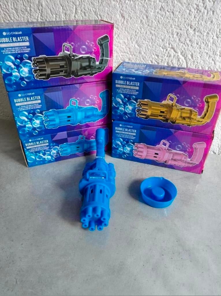 Bellenblaas pistool in 4 kleuren. P.S. € 4,-, Enlèvement, Neuf