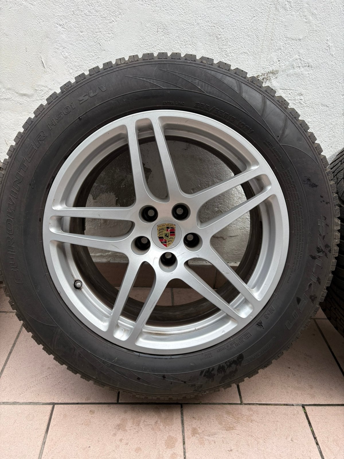 4 Jantes Porsche 18" d’origine [7,5mm], Pneus et Jantes, Pneus hiver, 18 pouces, Enlèvement