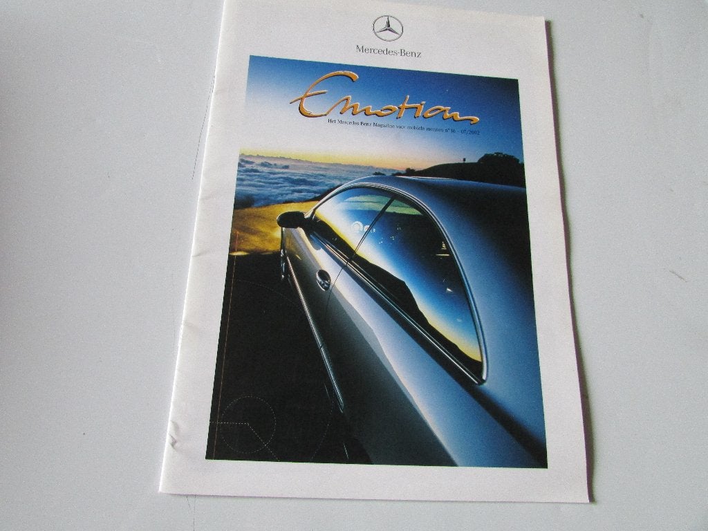MERCEDES -BENZ EMOTIONS, MAGAZINE, Livres, Enlèvement ou Envoi, Daimler -Chrysler, Mercedes, Comme neuf