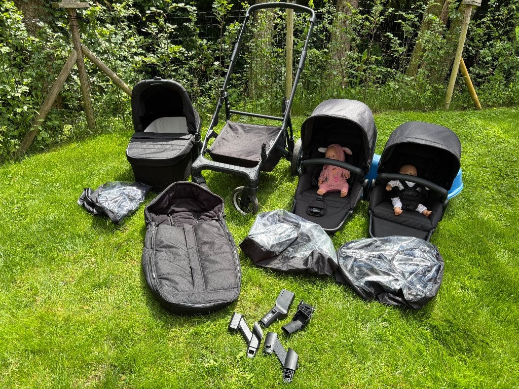 Poussette Thule Sleek (double), Enfants & Bébés, Poussettes & Combinaisons, Autres marques, Tige de poussée réglable, Comme neuf