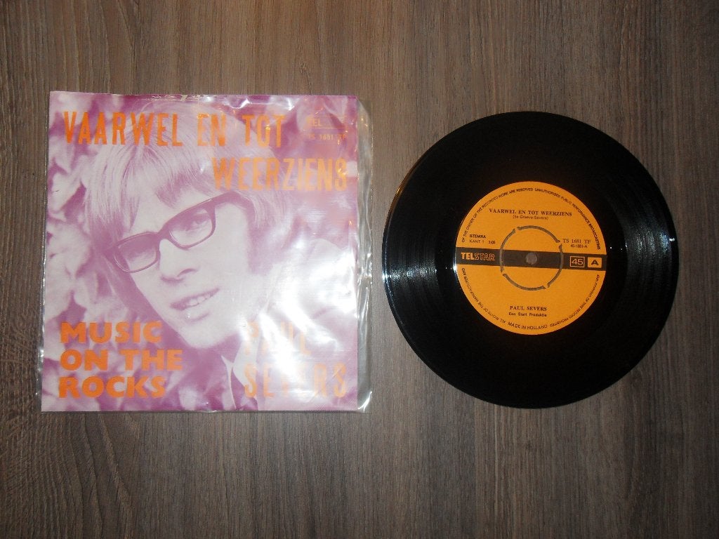 Paul Severs - Vaarwel en tot weerziens, Enlèvement ou Envoi, Utilisé, 7 inch, Chanson réaliste ou Smartlap