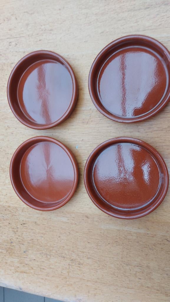 4 casseroles pour servir des tapas en parfait état, Maison & Meubles, Accessoires pour la Maison | Sous-verres & Sous-plats, Enlèvement ou Envoi